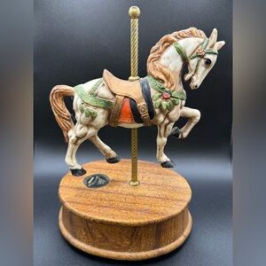 Carousel 1985 Collection Limited Edit. Music Box By Albert Price 970/9500 READ